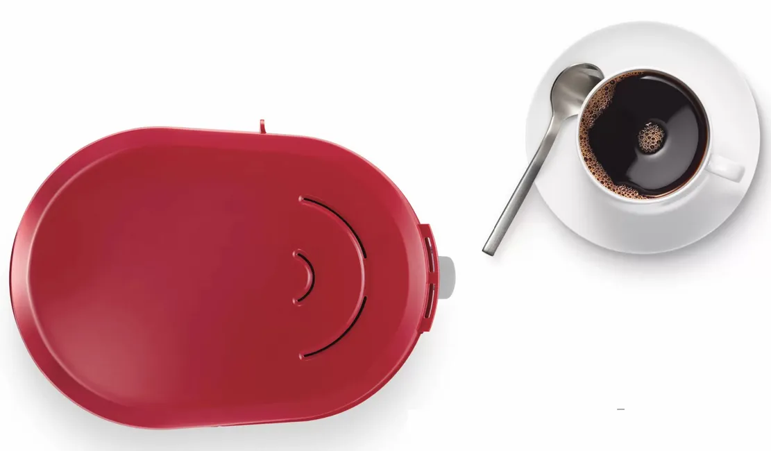 Капельная Кофеварка Bosch CompactClass TKA3A034, 1100Вт, Красный