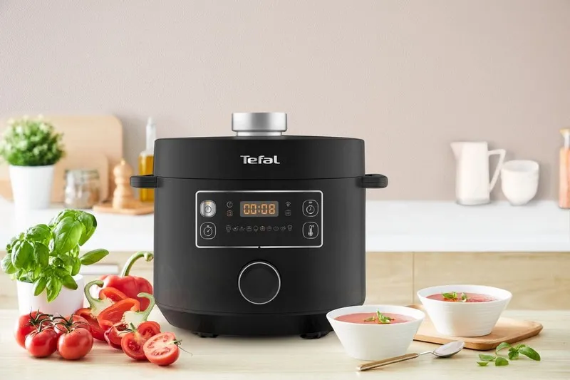 Мультиварка-скороварка Tefal CY754830, Чёрный