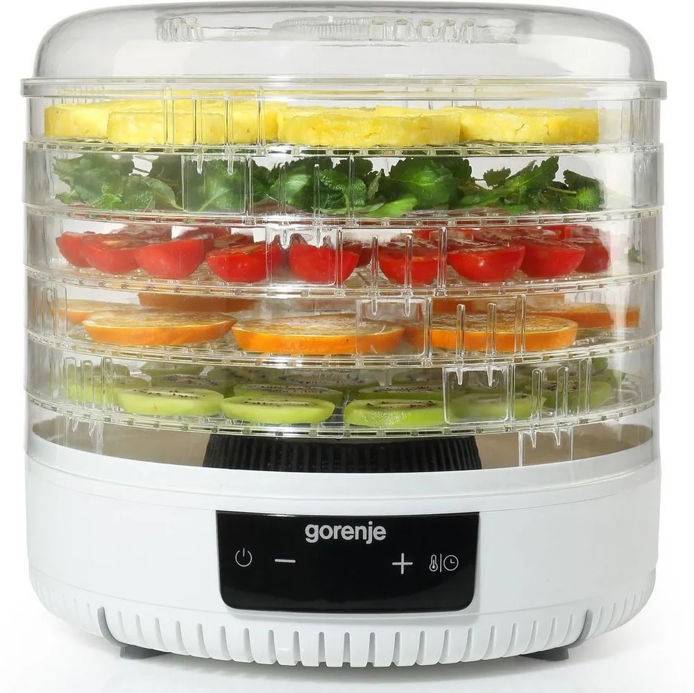 Deshidrator de fructe Gorenje FDK500GCW, Alb