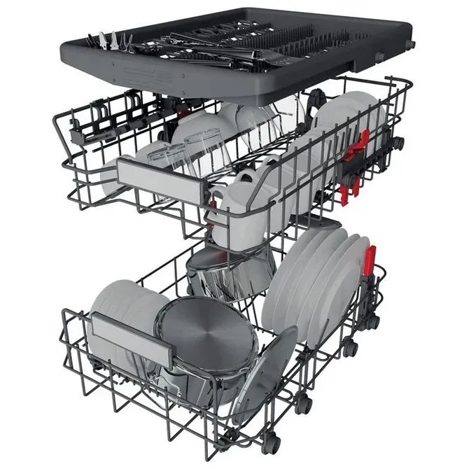 Mașină de spălat vase Whirlpool WSIP 4O23 PFE, Alb