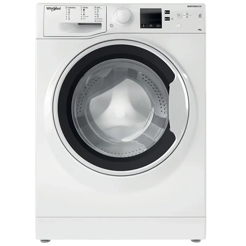 Mașină de spălat Whirlpool WRBSB 6249 W, 6kg, Alb