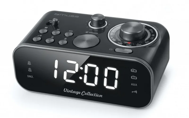 Портативное радио MUSE M-18 CRB, Чёрный