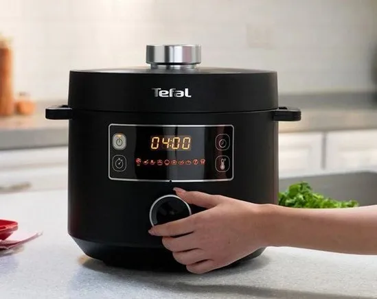 Мультиварка-скороварка Tefal CY754830, Чёрный