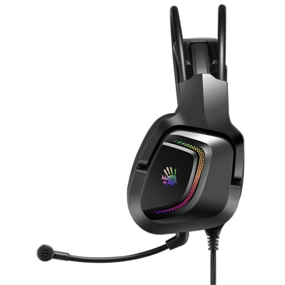 Căști gaming Bloody G575p, Cu fir, Negru