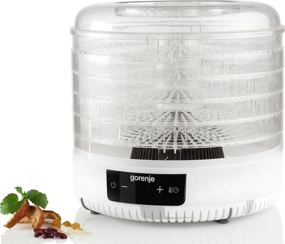 Deshidrator de fructe Gorenje FDK500GCW, Alb