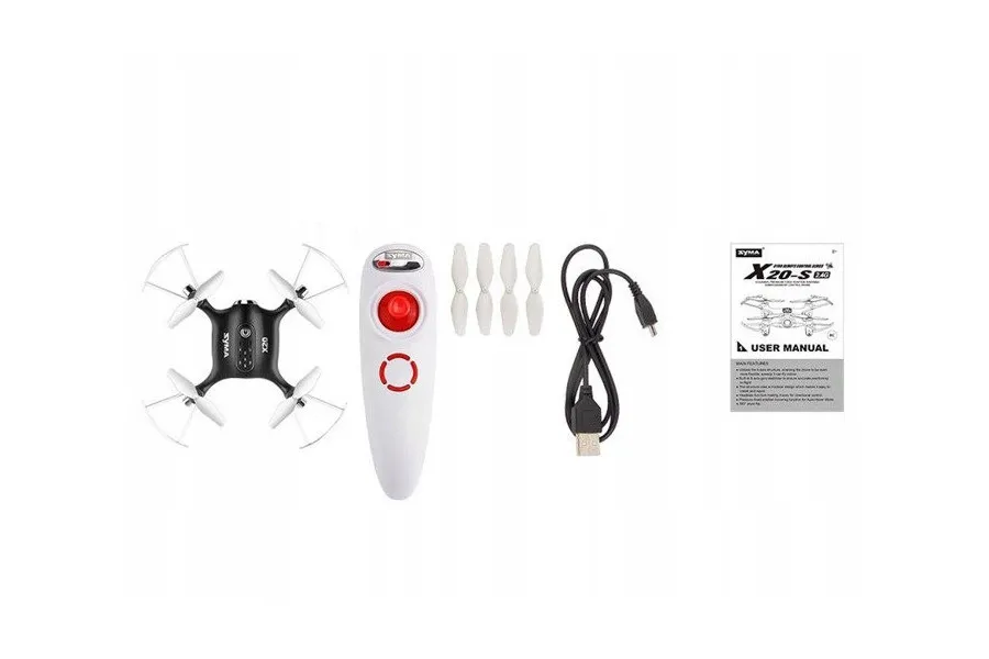 Dronă Syma X20-S, Negru