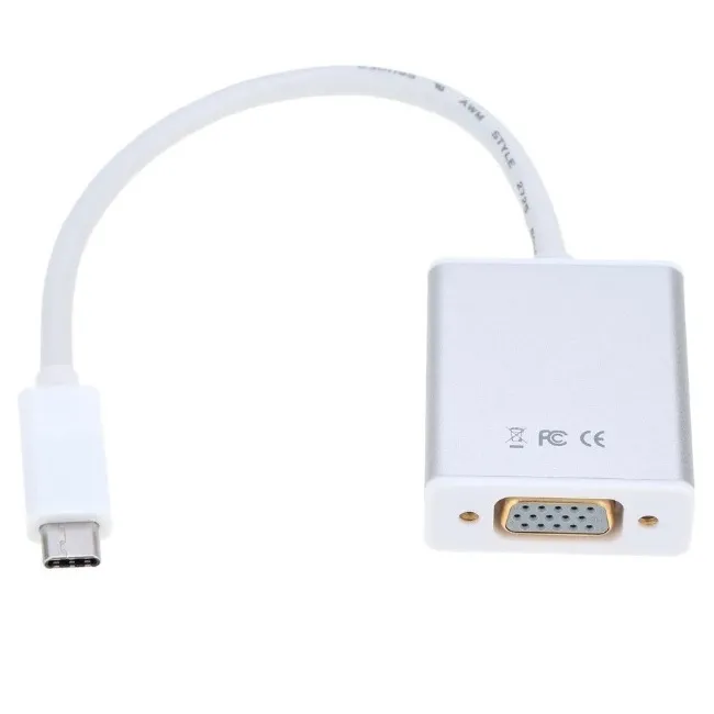 Adapter USB TYPE C to VGA Female,  APC-631006
