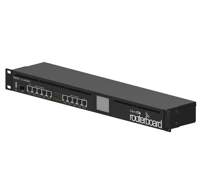 Маршрутизатор MikroTik RB2011UiAS-RM, Чёрный