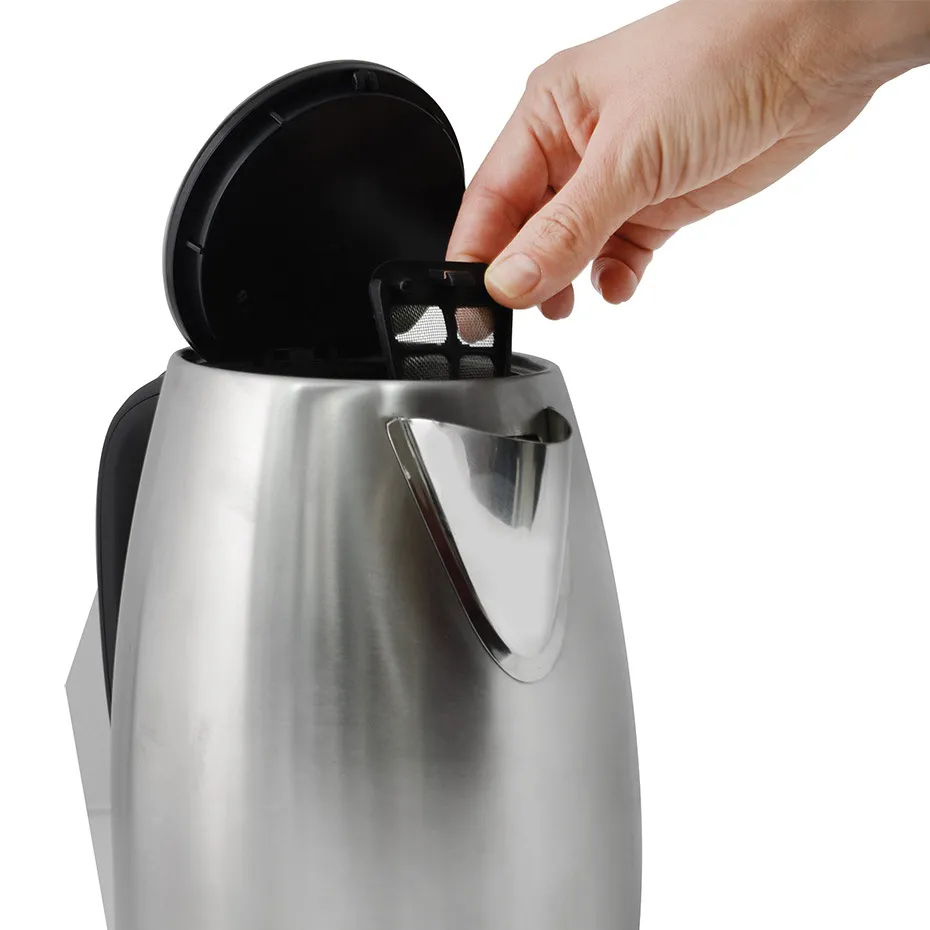 Fierbător electric Polaris PWK1765CA, Argintiu