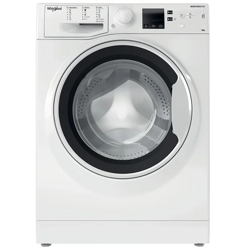 Mașină de spălat Whirlpool WRBSB 6249 W, 6kg, Alb