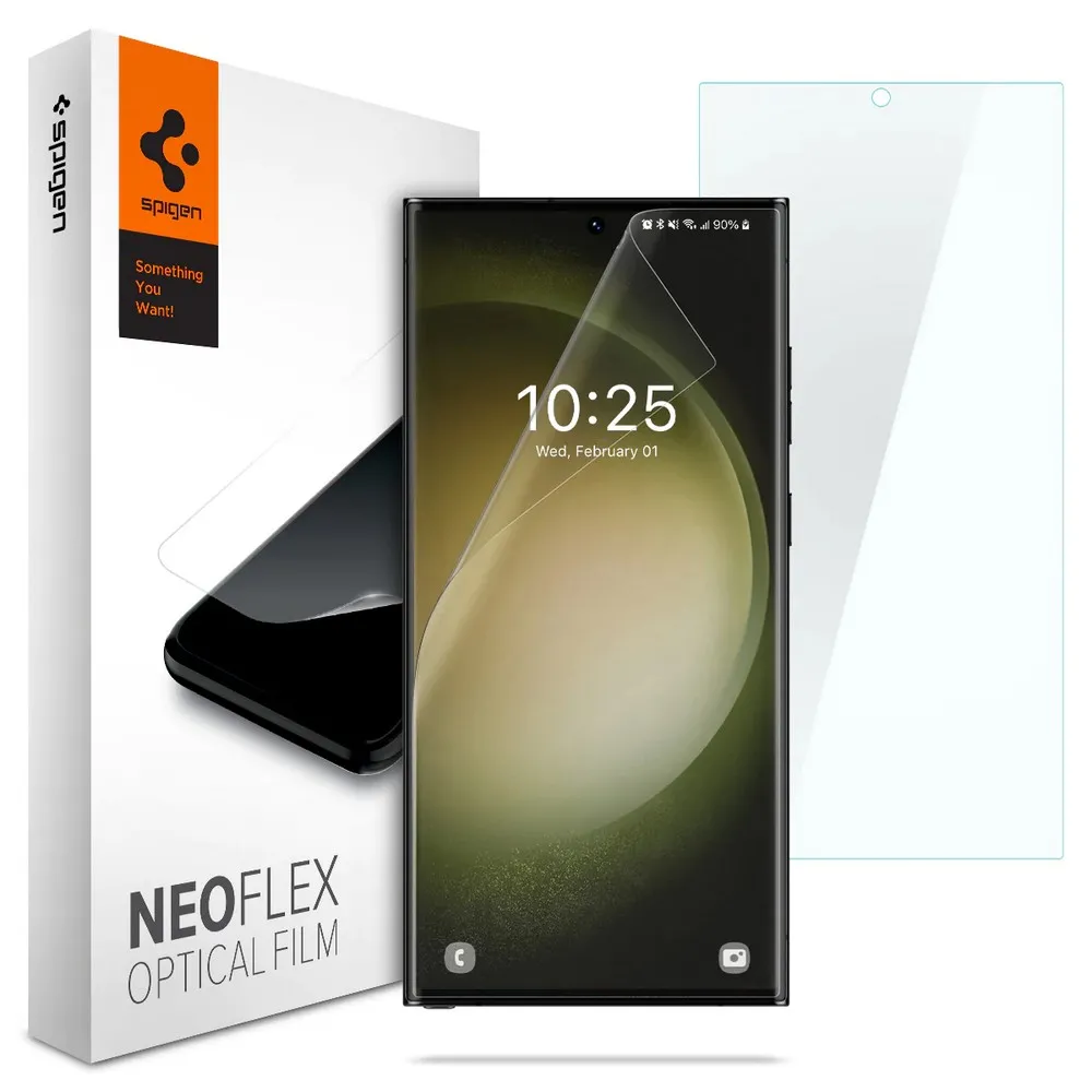 Защитная пленка Spigen Samsung S23 Ultra Neo Flex, Прозрачный