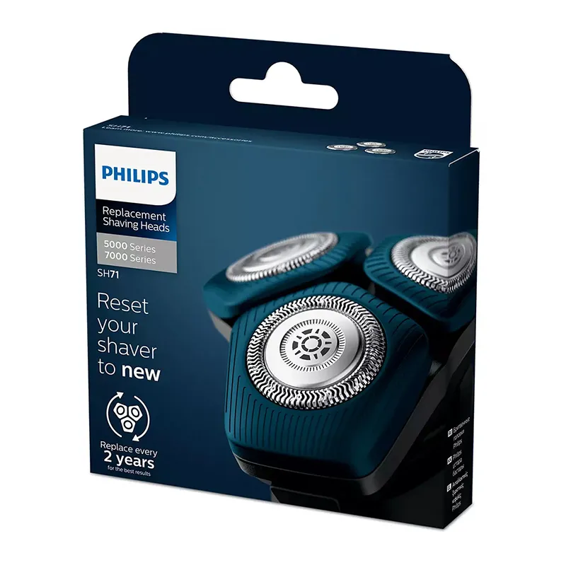 Cap de înlocuire pentru aparatul de ras electric Philips Series 7000, 5000 SH71/50, Argintiu