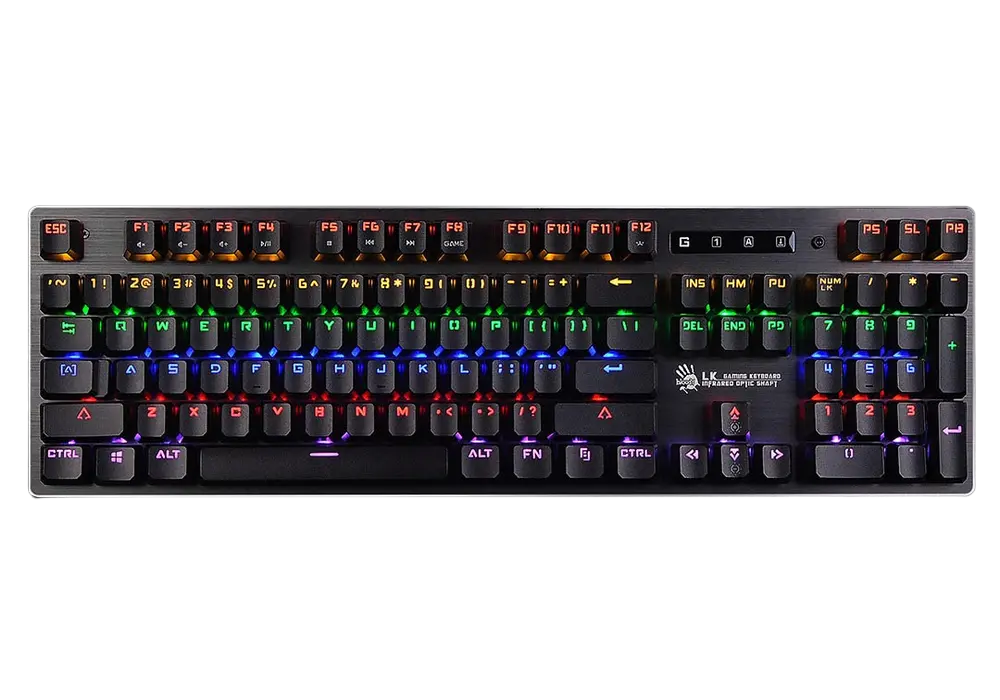 Клавиатура Bloody B760, Проводное, Чёрный