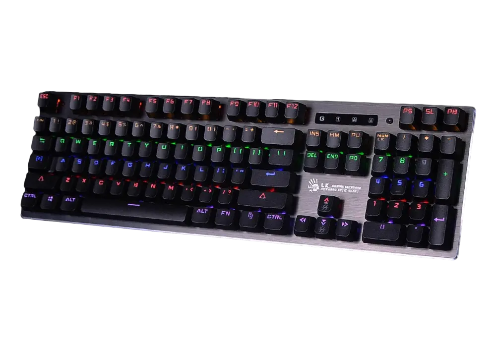 Клавиатура Bloody B760, Проводное, Чёрный