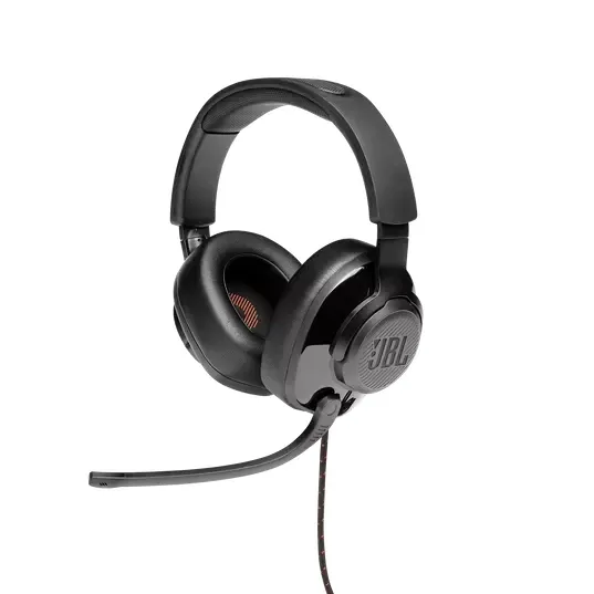 Căști gaming JBL Quantum 300, Cu fir, Negru