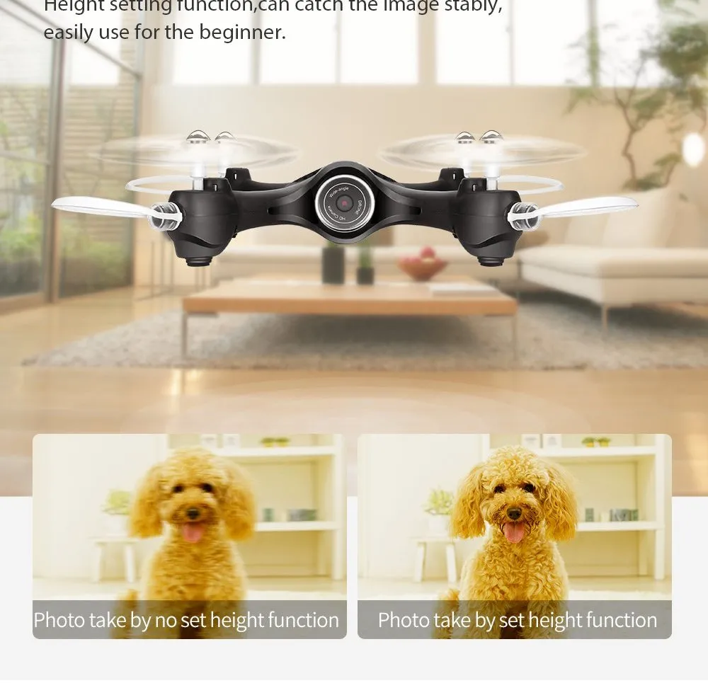 Dronă Syma X23W, Negru