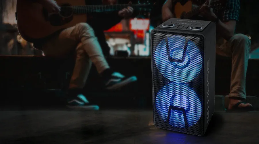 Портативная колонка MUSE M-1805 DJ, Чёрный