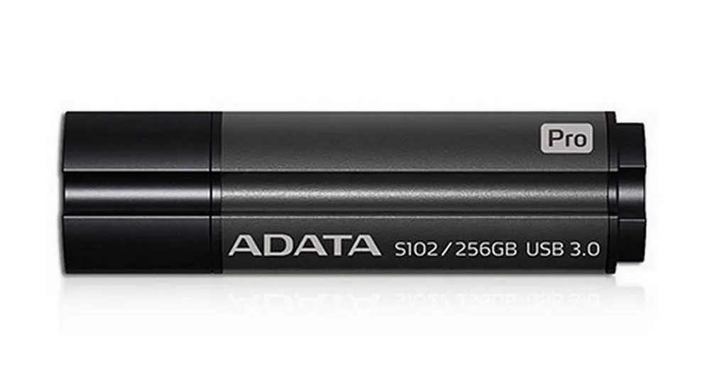 USB Flash накопитель ADATA S102 Pro, 256Гб, Серый