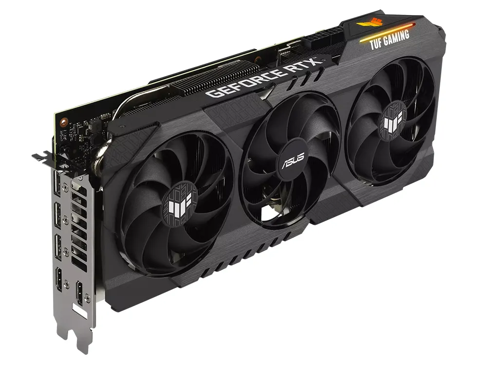Placă Video ASUS TUF-RTX3080-O10G-V2-GAMING, 10GB GDDR6X 320bit