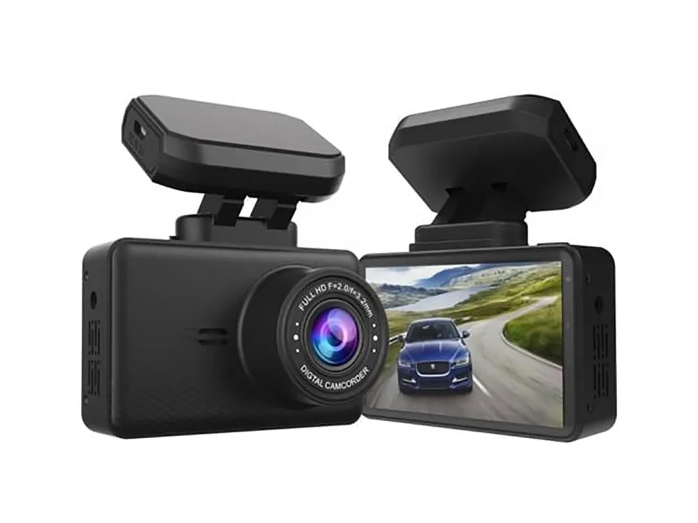 Cameră auto DVR Globex GE-205w, 1920 x 1080, Negru