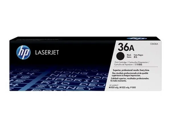 Cartuș pentru imprimantă HP CB436A (36A), Negru