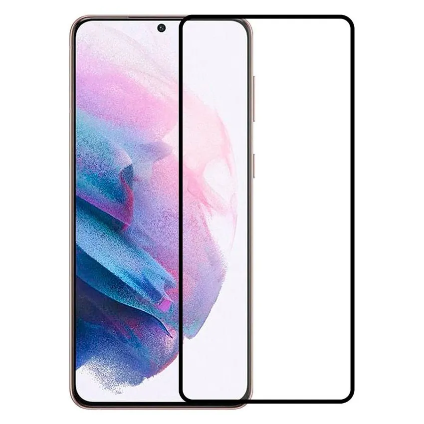 Защитное стекло Xcover Samsung Galaxy S21+ Full Glue Premium, Чёрный