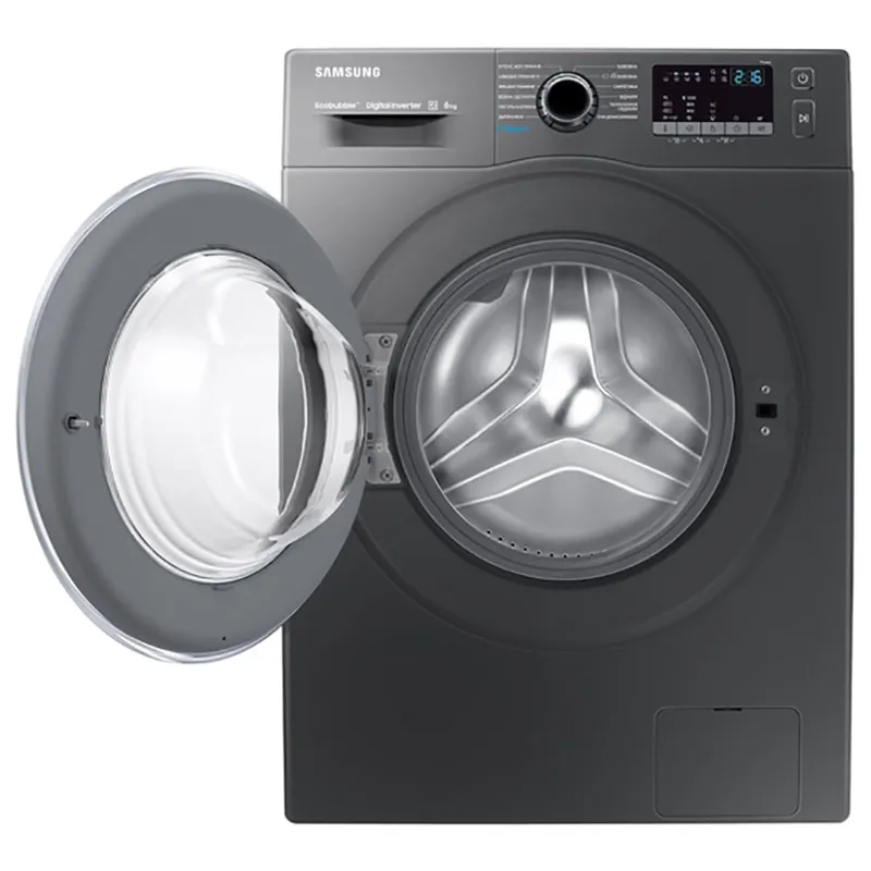 Mașină de spălat Samsung WW62J42E0HX/CE, 6kg, Oțel inoxidabil