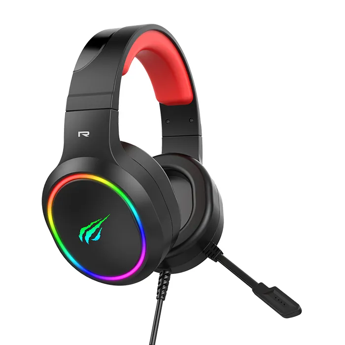 Căști gaming Havit H662d, Cu fir, Negru