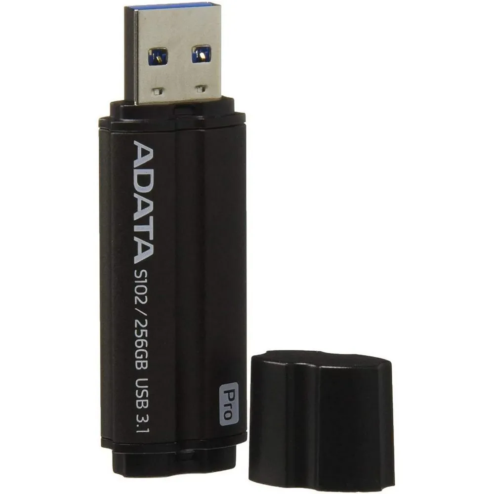 USB Flash накопитель ADATA S102 Pro, 256Гб, Серый