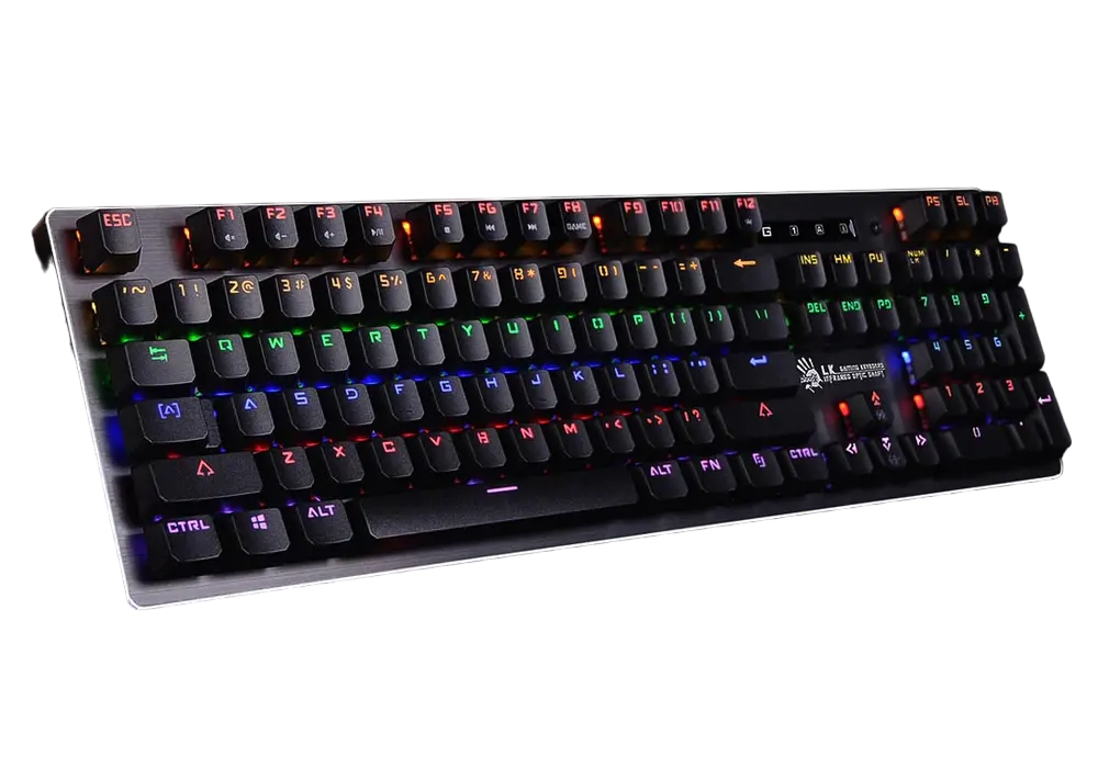 Клавиатура Bloody B760, Проводное, Чёрный