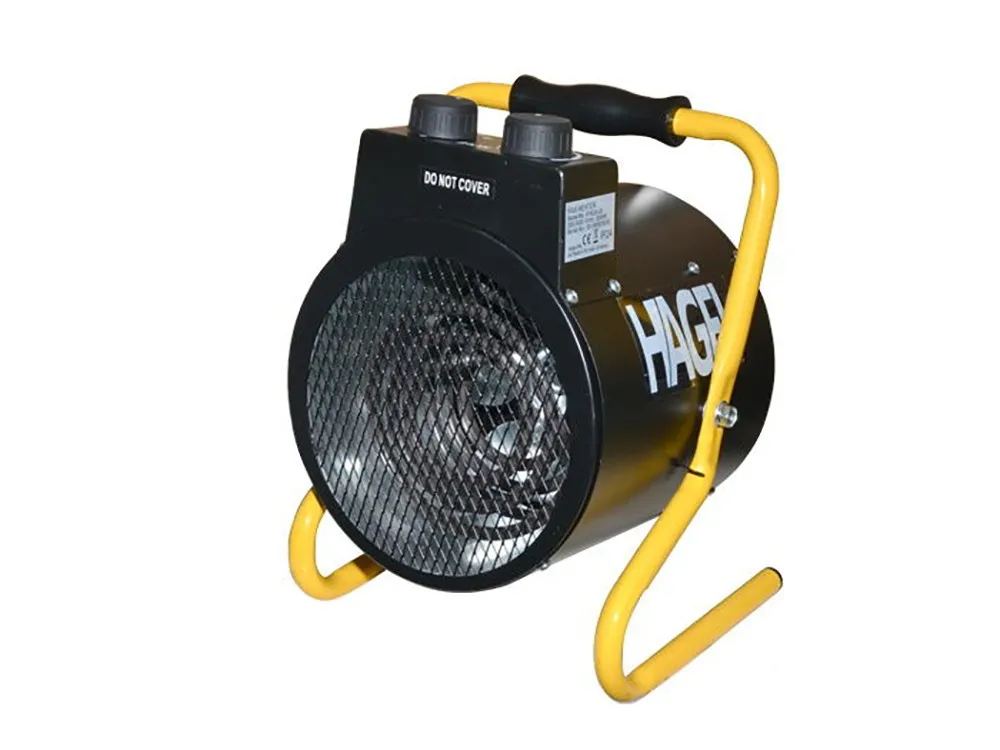 Ventilator de încălzire Hagel IFH02A-20, 2000W, Negru
