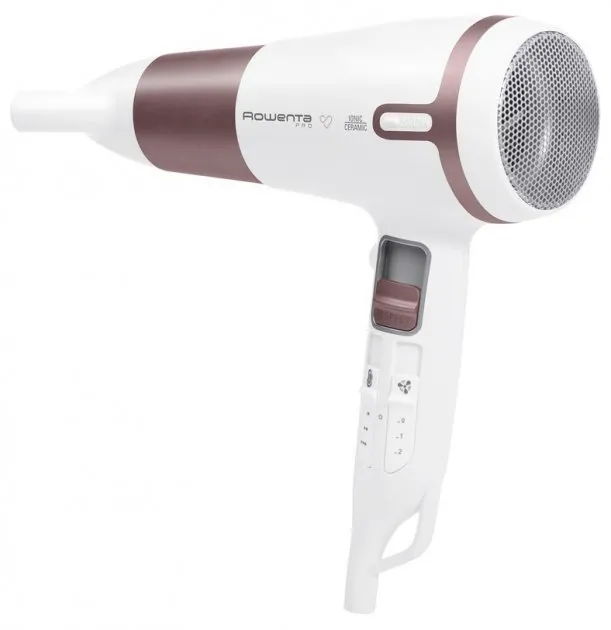 Фен Rowenta Premium Care Pro CV7461F0, 2400Вт, Белый | Розовый