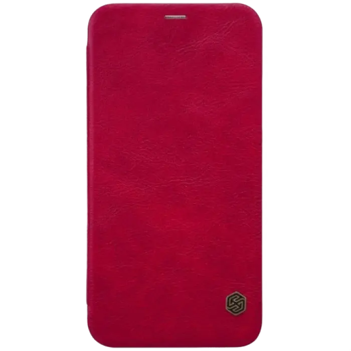 Husă tip carte Nillkin iPhone XS/X - Qin, Roșu