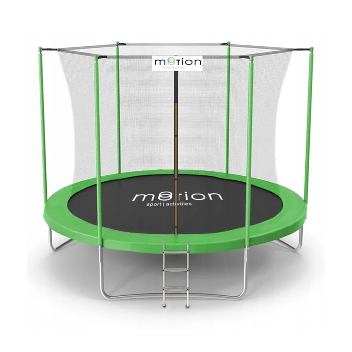 Trambulina JUMI 3.05m verde (set 2 cutii) plasa interna