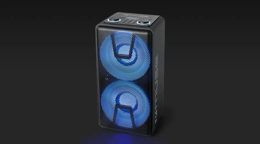 Портативная колонка MUSE M-1805 DJ, Чёрный