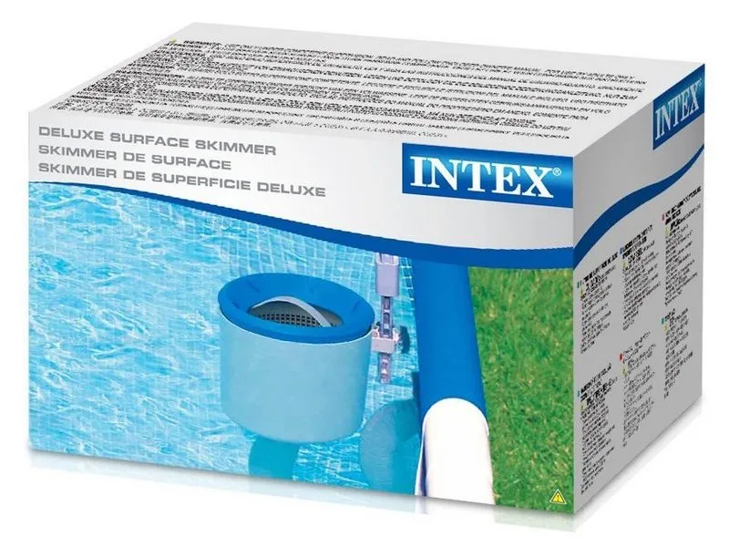 Accesorii pentru piscine Intex Deluxe Surface Skimmer, Alb/Albastru, 28000