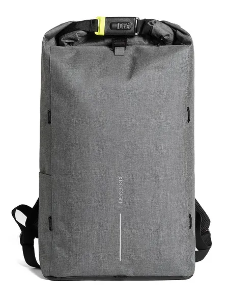 Rucsac zilnic Bobby Urban Lite, 15.6", Țesături, Gri