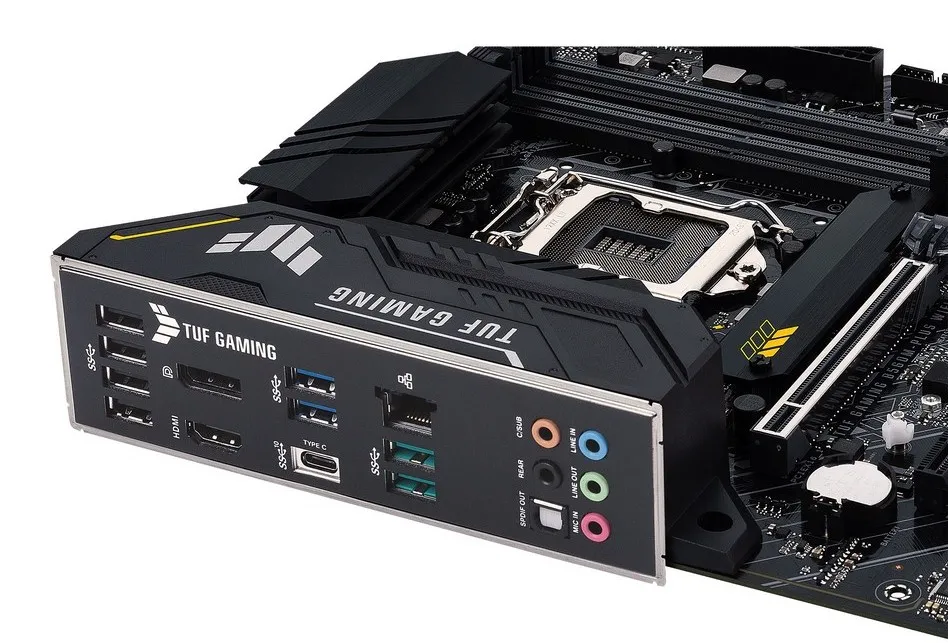 Материнская плата ASUS TUF GAMING B560M-PLUS, LGA1200, Intel B560, Micro-ATX
