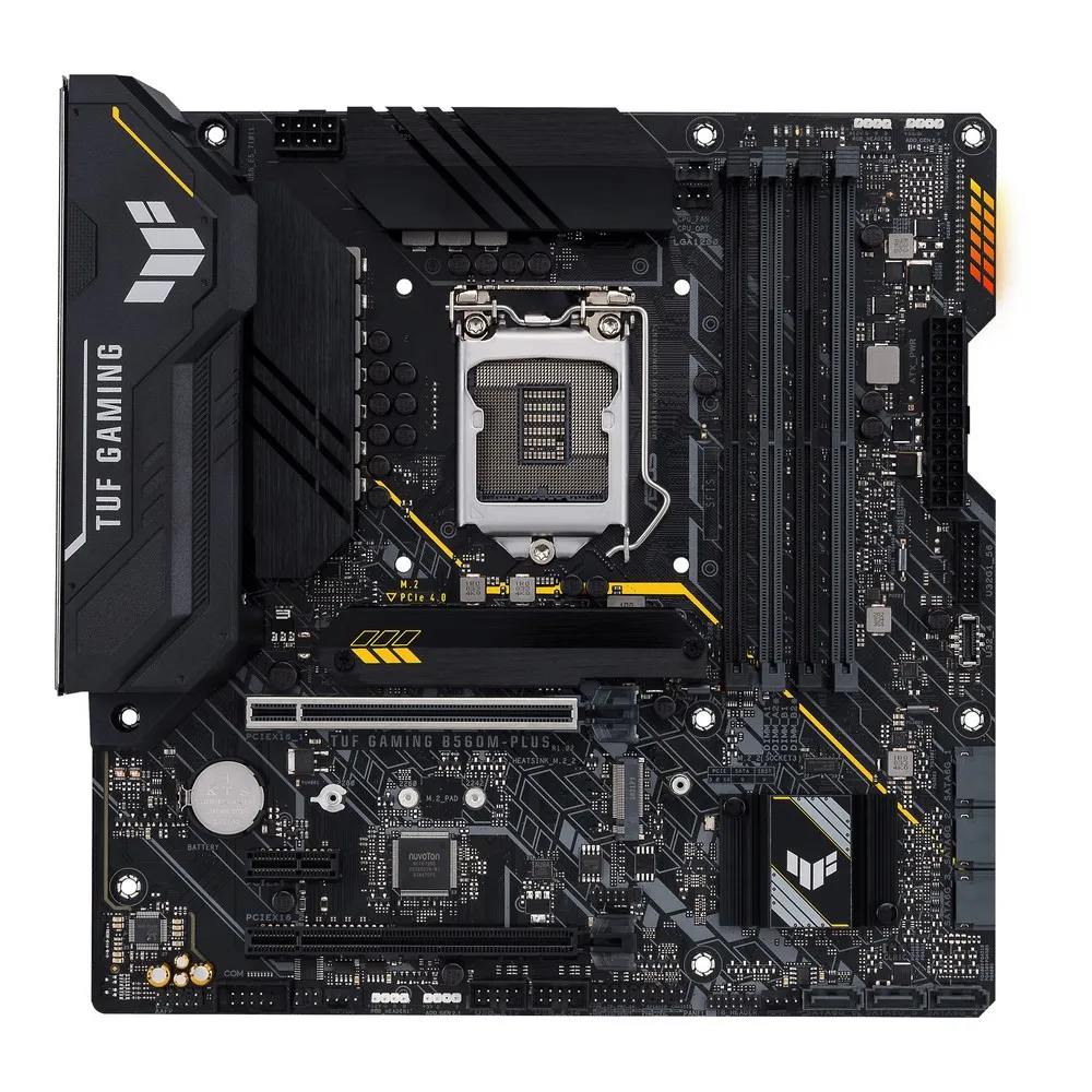 Материнская плата ASUS TUF GAMING B560M-PLUS, LGA1200, Intel B560, Micro-ATX