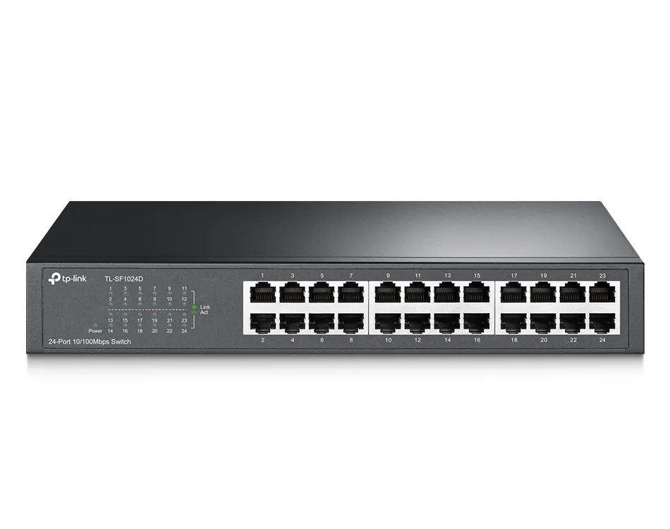 Сетевой коммутатор TP-LINK TL-SF1024D, 24x 10/100 Мбит/с