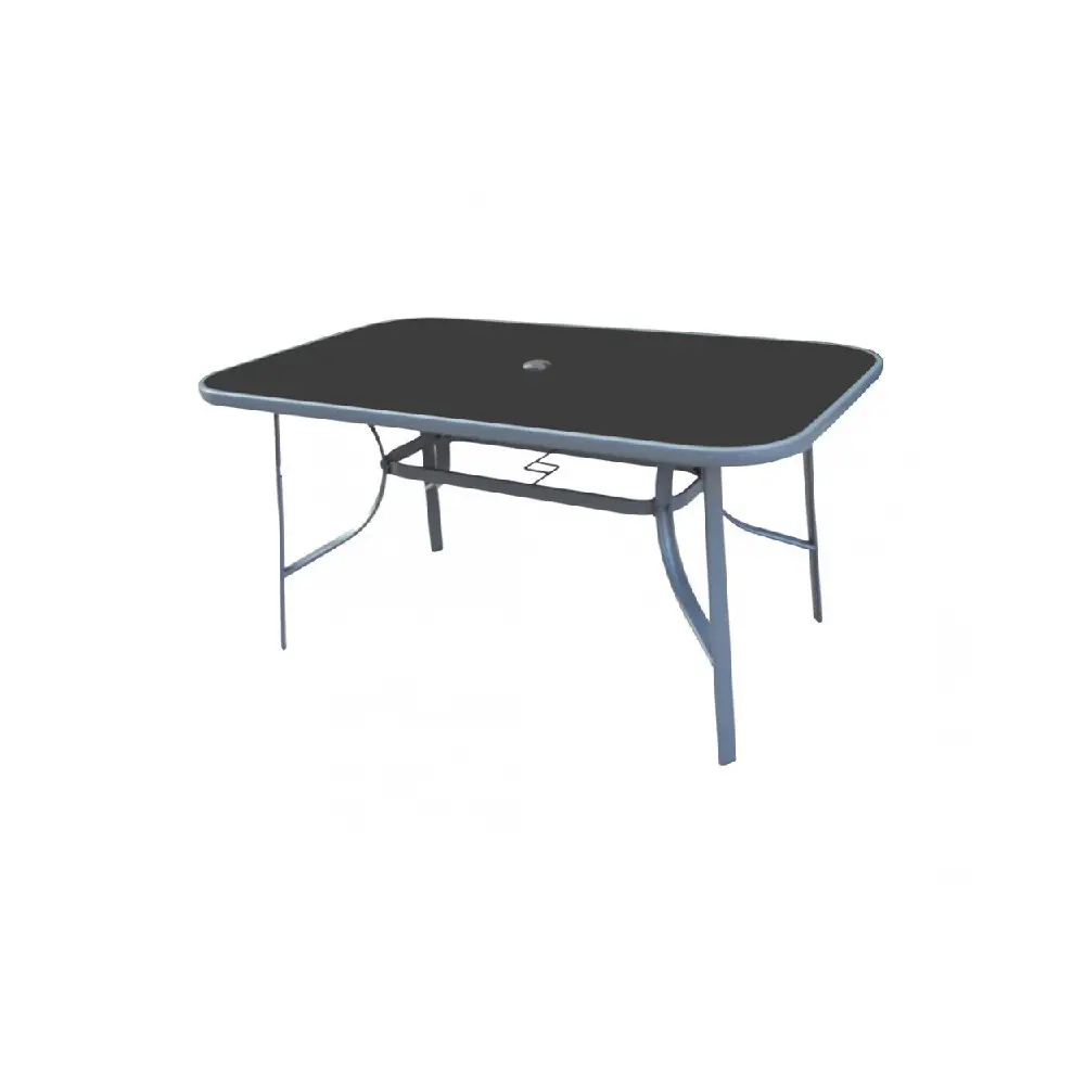 Masa de gradina Como 150 (Negru)