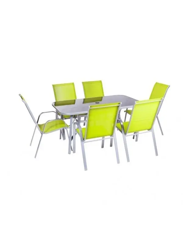 Masa de gradina Como 150 (Negru)