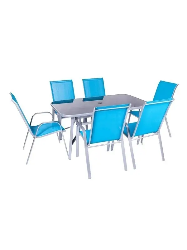 Masa de gradina Como 150 (Negru)