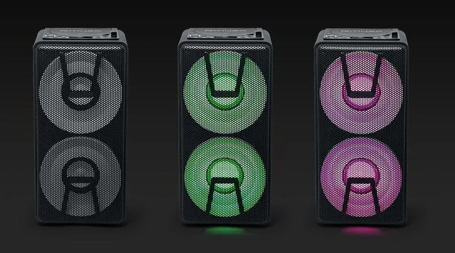 Портативная колонка MUSE M-1820 DJ, Чёрный
