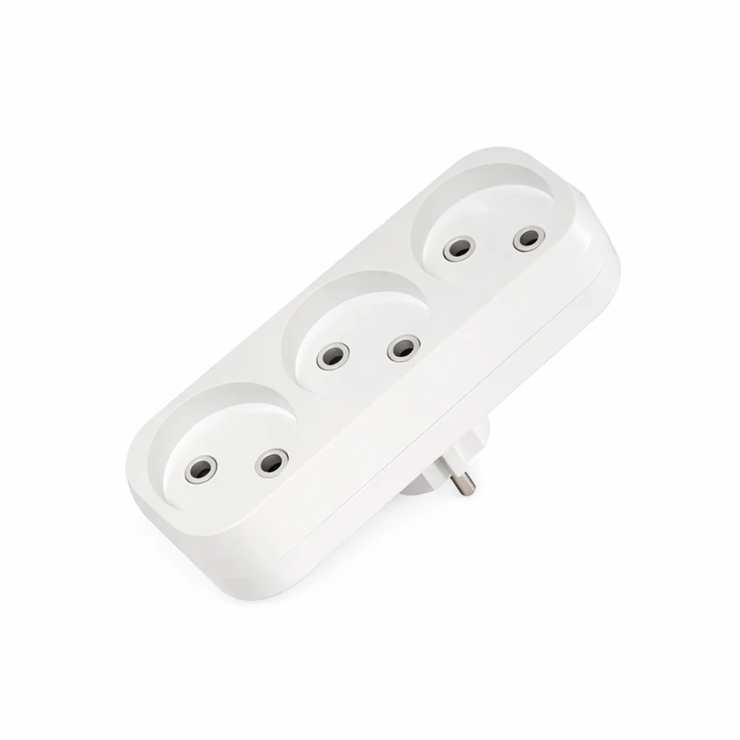 Priza separator triplu fara  impamintare Makel 