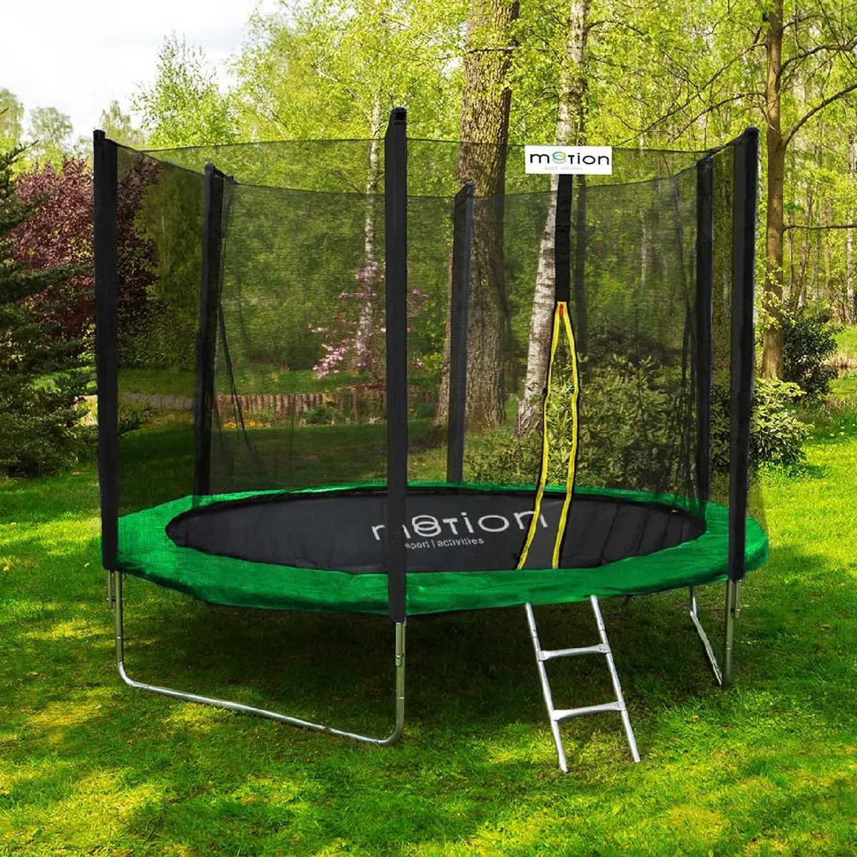 Trambulina JUMI 3.05m verde (set 2 cutii)