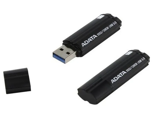 USB Flash накопитель ADATA S102 Pro, 128Гб, Серый