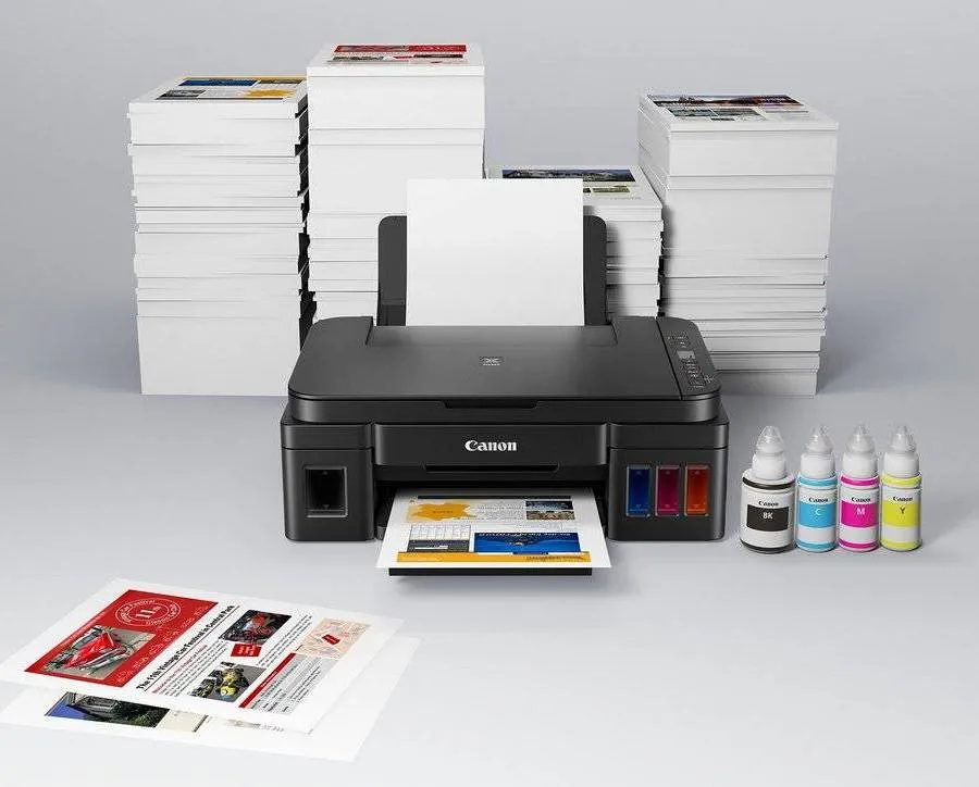 Multifunctional Inkjet Canon PIXMA G2411, Negru