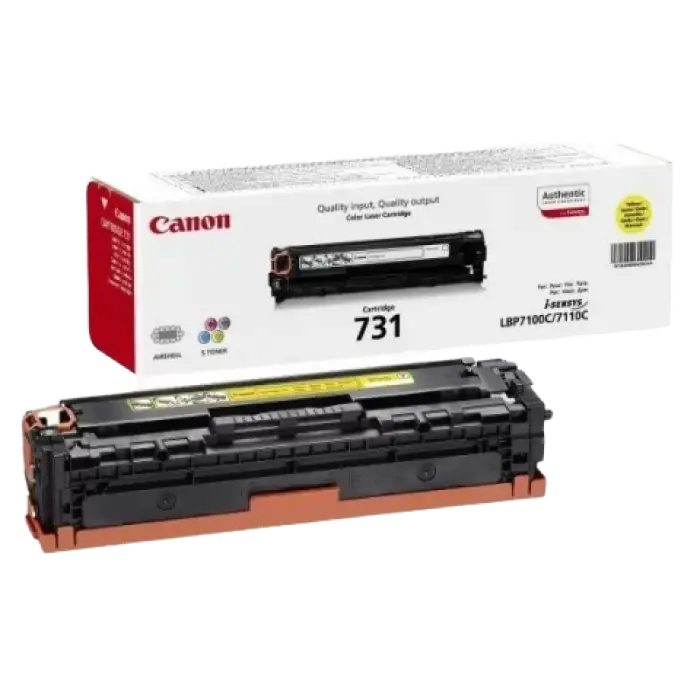 Cartuș laser Canon Laser Cartridge 731, yellow, Galben
