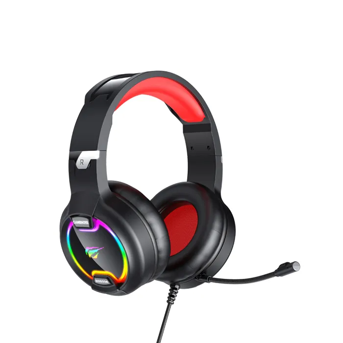 Căști gaming Havit H2233d, Cu fir, Negru